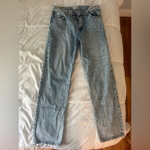 Women’s Acid Wash High Rise Jeans